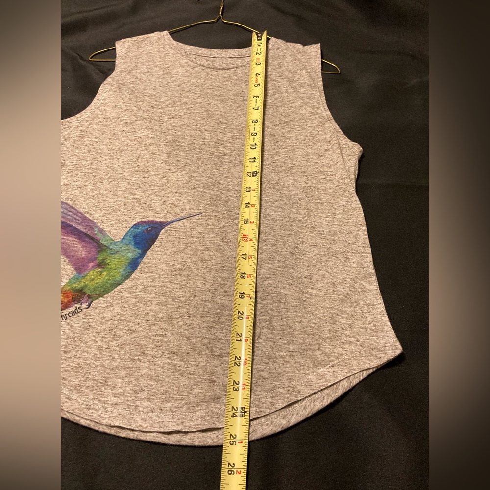 Hummingbird gray T-shirt M - Picture 7 of 9